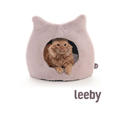 Leeby Iglú Anti Estrés Rosa para gatos